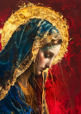 Virgin Mary Painting