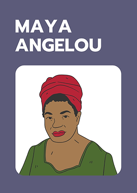 Maya Angelou Portrait