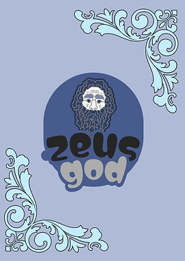 Zeus God Illustration