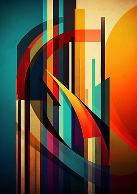 Abstract Geometric Art