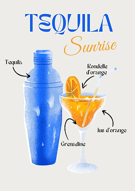Tequila Sunrise Cocktail Recipe