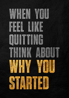 Motivational Quote Poster