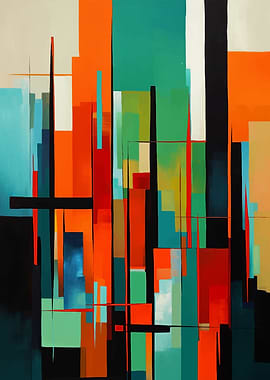 Abstract Geometric Art