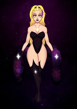 Space-Themed Anime Girl, EmiliaKamilia