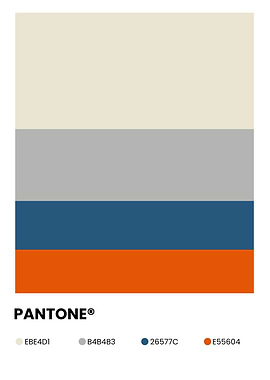 color pantone retro