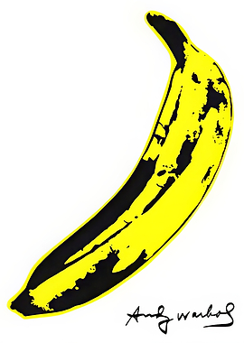 Andy Warhol Banana Print