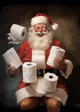 Santa's Toilet Paper Crisis