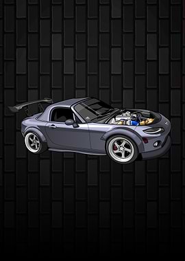 Tuned Mazda Miata