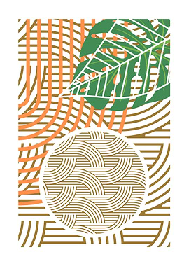 Abstract Floral Tropical