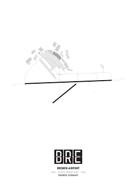 Bremen Airport Layout