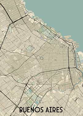 Buenos Aires City Map
