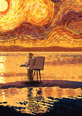 Starry Night Painter