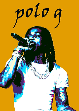 Polo G Rapper Portrait