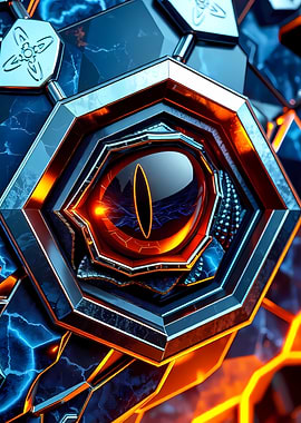 Cybernetic Dragon Eye