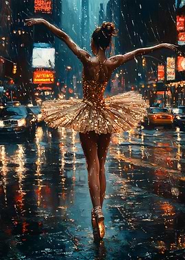 Ballet in the Rain