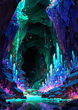 Crystal Cave dungeon