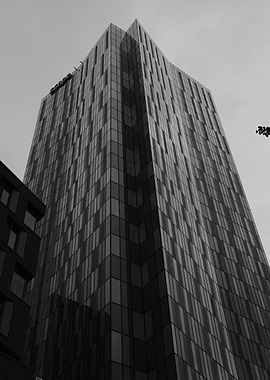 Towering Glass Skyscraper