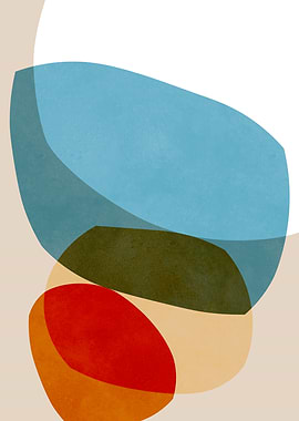 Abstract Shapes Wall Art