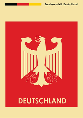 German Eagle Emblem Deutschland