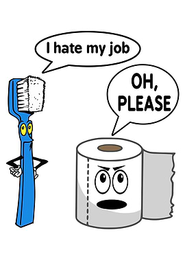 Toothbrush and Toilet Paper