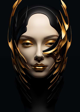 Golden Mask Woman