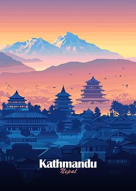 Kathmandu Skyline