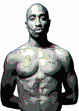 Tupac Shakur Portrait