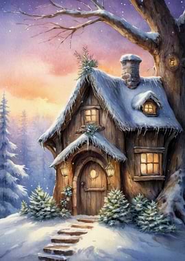 Cozy Winter Cottage