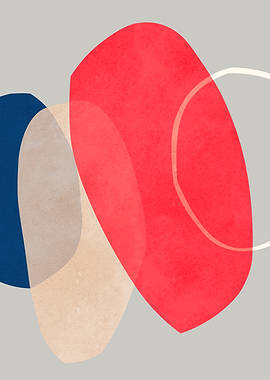 Abstract Shapes Wall Art