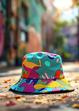 Bucket Hat on Urban Street