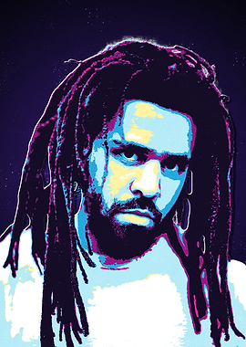 J. Cole Pop Art