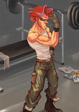 Tarma Metal Slug Character