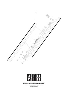 Athens Airport Layout