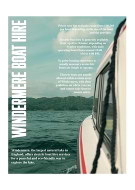 Windermere Boat Hire