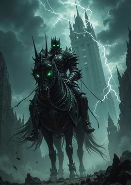 Demonic Knight Horseback