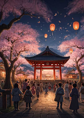 Japanese Festival Gate