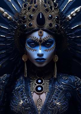 Mystical Blue Queen