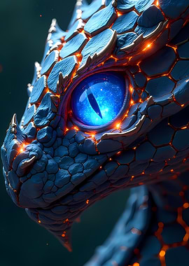 Dragon of Sapphire Stone