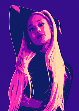 Ariana Grande Pop Art Port