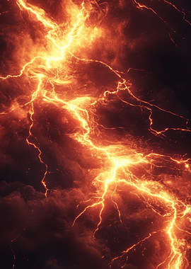 Fiery Lightning