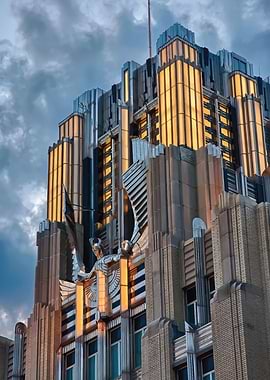 Art Deco Skyscraper Detail
