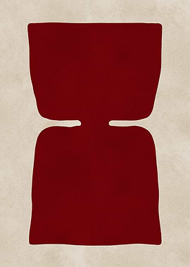Abstract Red Form