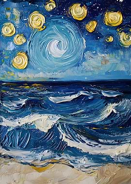 Lake Michigan Chicago Landscapes Painting Art