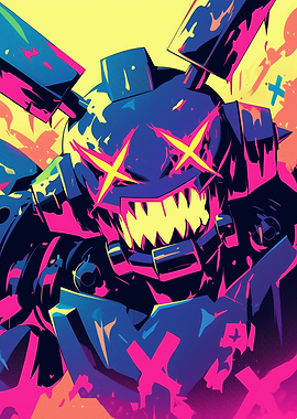 Cyberpunk Monster Art