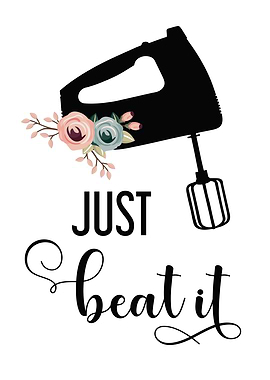 Just Beat It Kitchen Decor