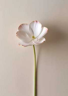 Single White Flower