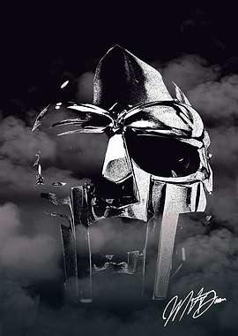 MF DOOM Mask Artwork