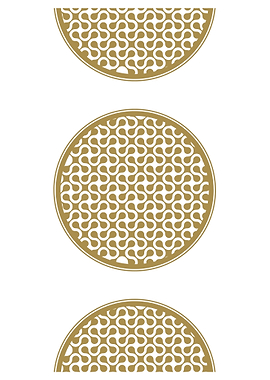 Gold Geometric Pattern