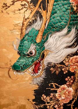 Japanese Dragon Art