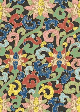 Owen Jones Chinese Floral Pattern